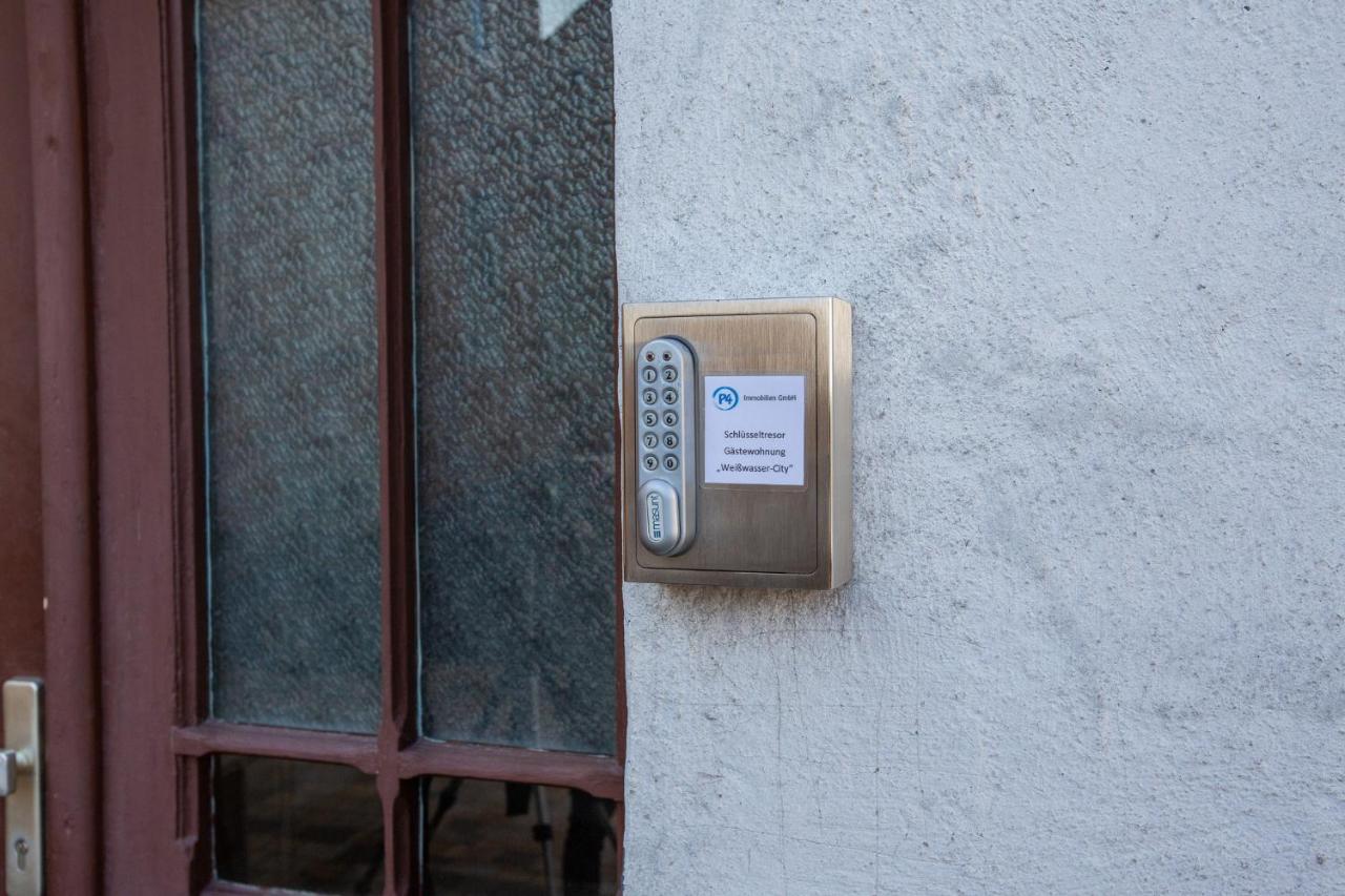 Gaestewohnung Weisswasser City Exterior foto